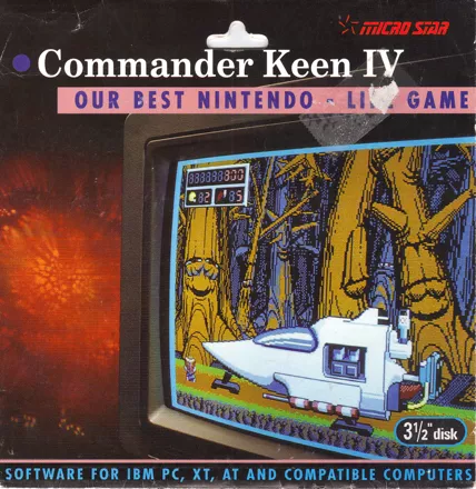 постер игры Commander Keen 4: Secret of the Oracle