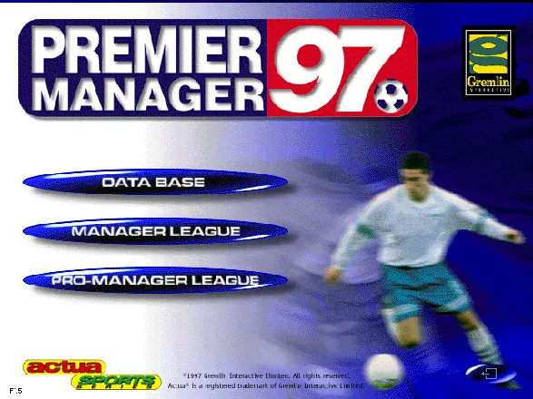 постер игры Premier Manager 97 