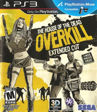 постер игры The House of the Dead: Overkill - Extended Cut