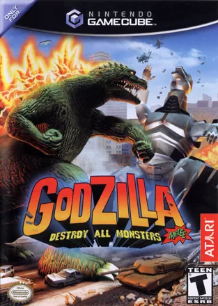 постер игры Godzilla: Destroy All Monsters Melee