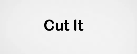 постер игры Cut It