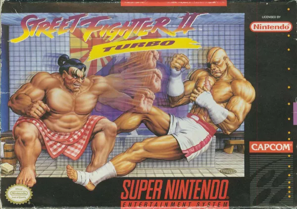 постер игры Street Fighter II Turbo