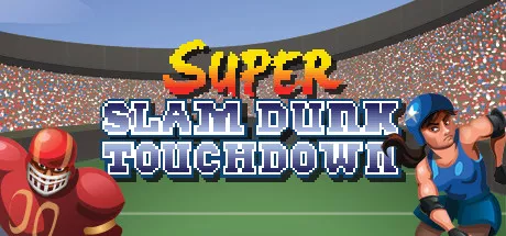 постер игры Super Slam Dunk Touchdown