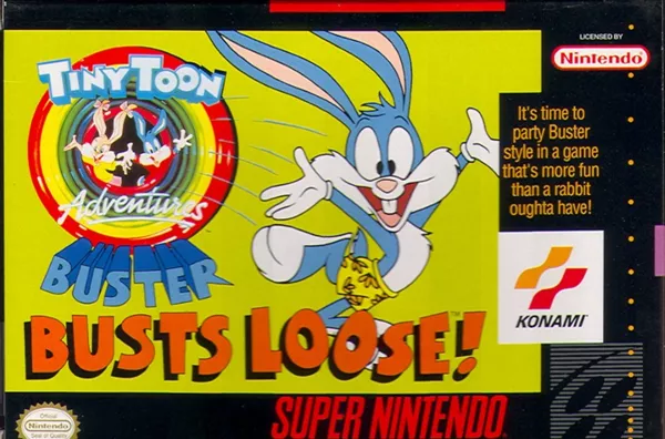 постер игры Tiny Toon Adventures: Buster Busts Loose!