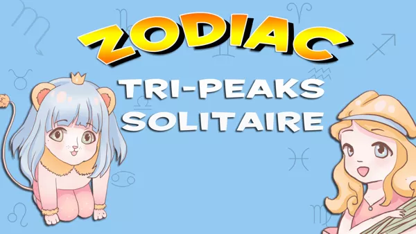 постер игры Zodiac Tri-Peaks Solitaire