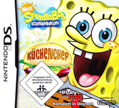 постер игры SpongeBob vs. The Big One: Beach Party Cook Off