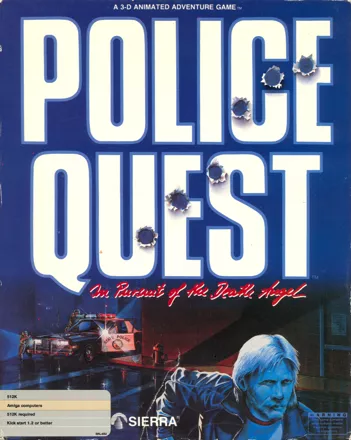 постер игры Police Quest: In Pursuit of the Death Angel