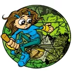 постер игры Pizza Morgana: Episode 1 - Monsters and Manipulations in the Magical Forest