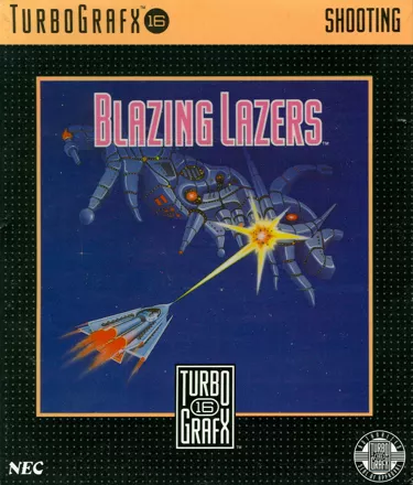 постер игры Blazing Lazers