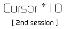 постер игры Cursor*10 [2nd session]