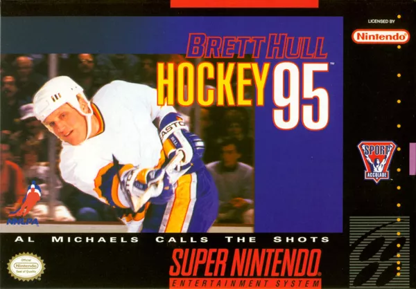 постер игры Brett Hull Hockey 95