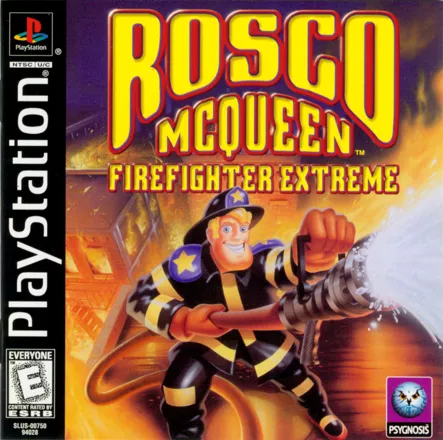 постер игры Rosco McQueen: Firefighter Extreme