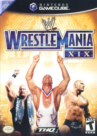 постер игры WWE WrestleMania XIX