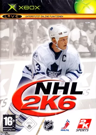 постер игры NHL 2K6