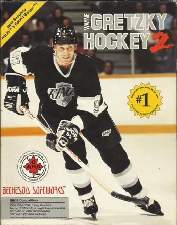 постер игры Wayne Gretzky Hockey 2