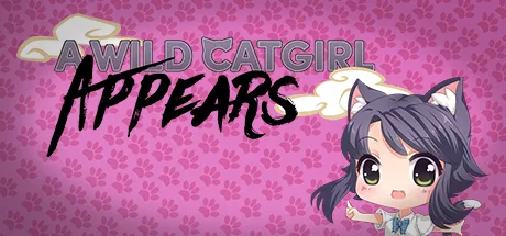постер игры A Wild Catgirl Appears!