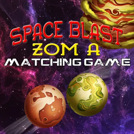 постер игры Space Blast Zom: A Matching Game