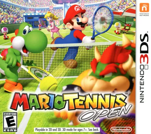 постер игры Mario Tennis Open