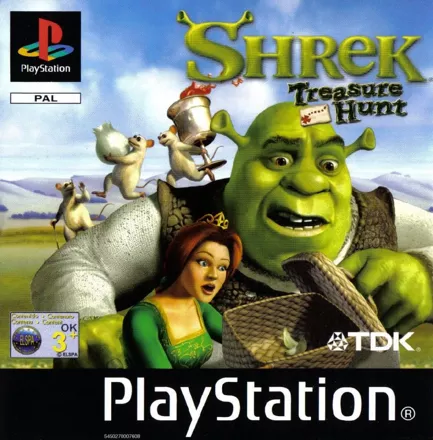 постер игры Shrek: Treasure Hunt