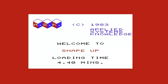 постер игры Shape Up