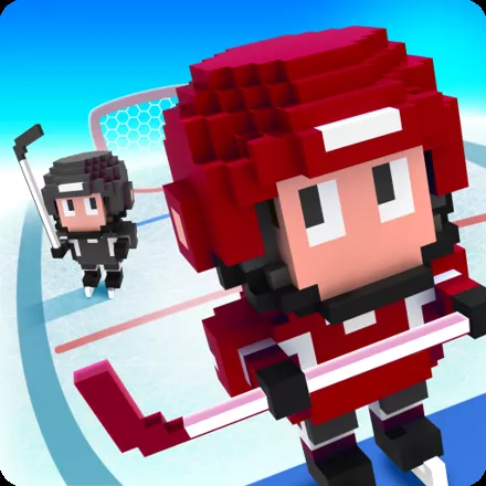 постер игры Blocky Hockey
