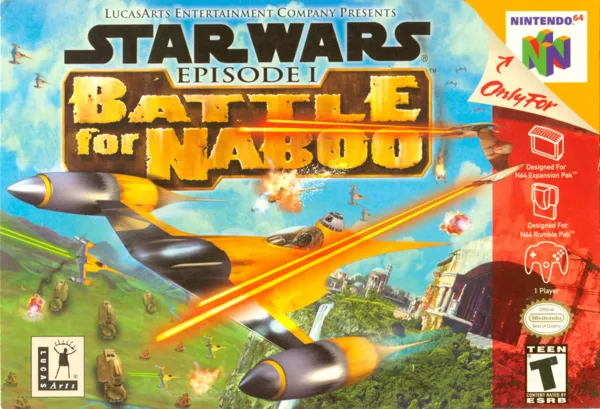 постер игры Star Wars: Episode I - Battle for Naboo