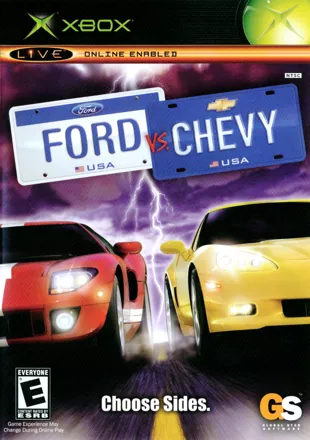 постер игры Ford Vs. Chevy