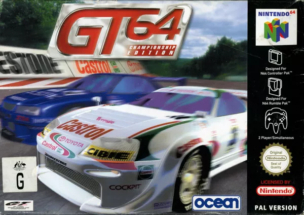 постер игры GT 64: Championship Edition