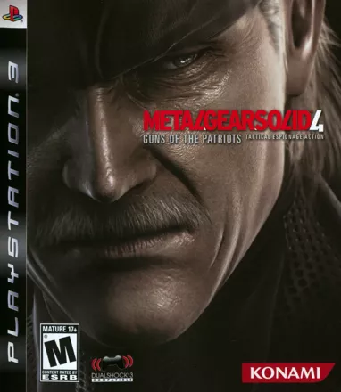 постер игры Metal Gear Solid 4: Guns of the Patriots