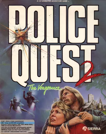 постер игры Police Quest 2: The Vengeance
