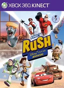 постер игры Kinect Rush: A Disney Pixar Adventure