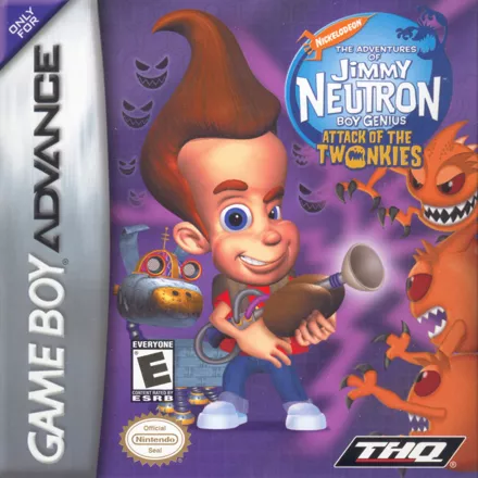 постер игры The Adventures of Jimmy Neutron: Boy Genius - Attack of the Twonkies
