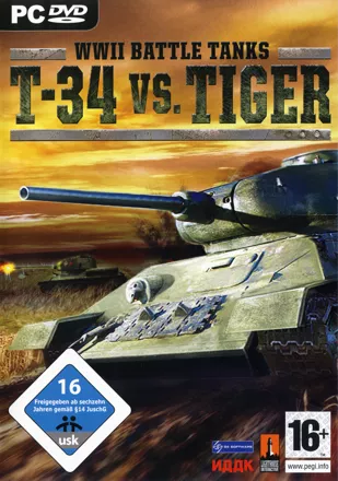 постер игры WWII Battle Tanks: T-34 vs. Tiger