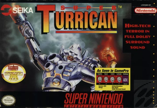 постер игры Super Turrican