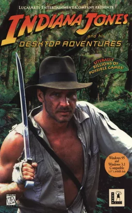 постер игры Indiana Jones and his Desktop Adventures