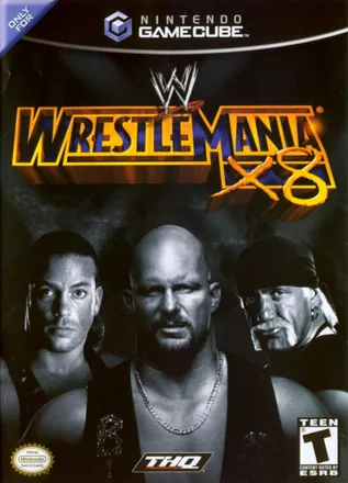 постер игры WWE WrestleMania X8