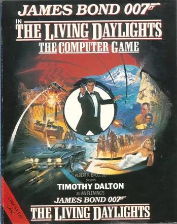 постер игры James Bond 007 in The Living Daylights: The Computer Game