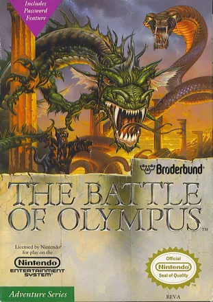 постер игры The Battle of Olympus