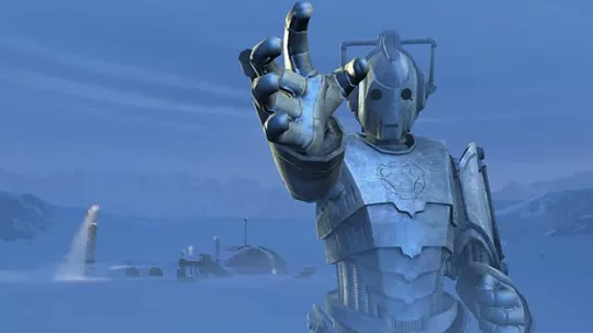 постер игры Doctor Who: Blood of the Cybermen