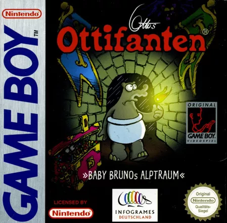постер игры Ottos Ottifanten: Baby Brunos Alptraum
