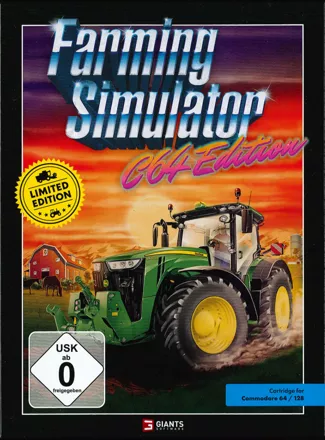 постер игры Farming Simulator 19: C64 Edition