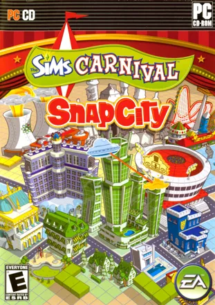 постер игры The Sims: Carnival - SnapCity