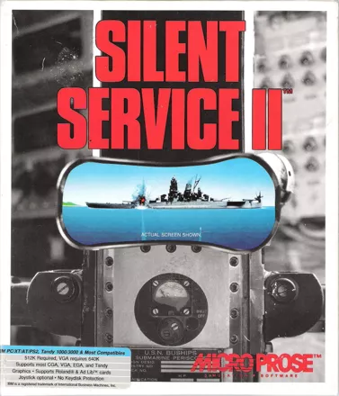 постер игры Silent Service II