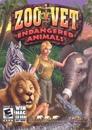 постер игры Zoo Vet: Endangered Animals