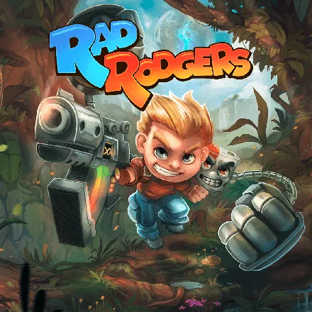 постер игры Rad Rodgers