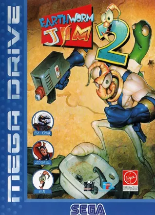 постер игры Earthworm Jim 2