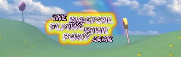 постер игры The Magical Flying Pink Pony Game