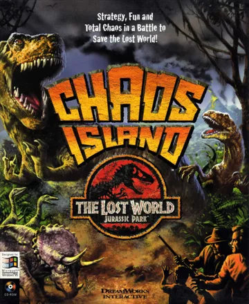 постер игры Chaos Island: The Lost World - Jurassic Park