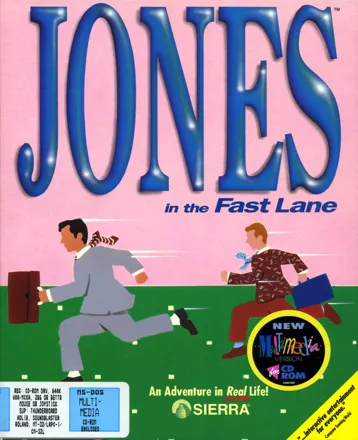 постер игры Jones in the Fast Lane: CD-ROM