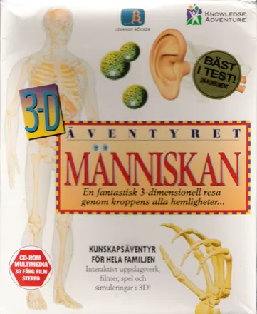 постер игры 3-D Body Adventure